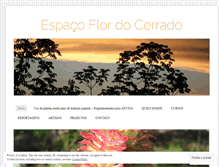 Tablet Screenshot of espacoflordocerrado.com